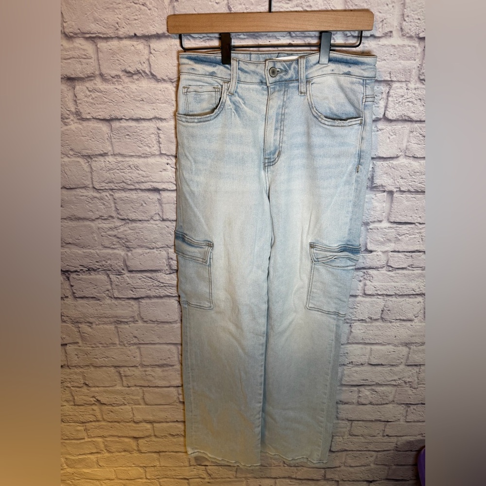 Vervet Blue 90s Vintage Straight Jean light wash women’s size 26